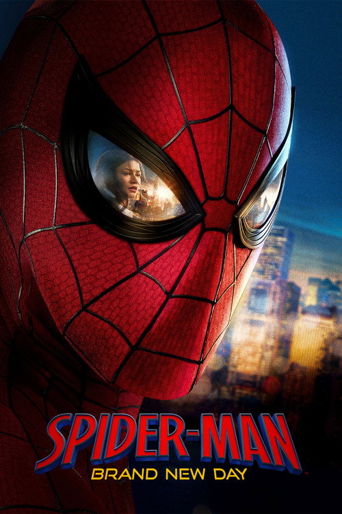 Pôster de Spider-Man: Brand New Day com o Homem-Aranha em primeiro plano